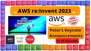 AWS reInvent 2023 Recap  Most Important Announcements from Peters Keynote [upl. by Nnylsia]