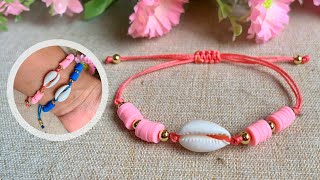 Aprende cómo hacer una PULSERA DE HILO CHINO  Fácil y rápida 🤩 [upl. by Naillimxam]