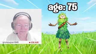 Meet the OLDEST Player in Fortnite shes 75 [upl. by Nika]