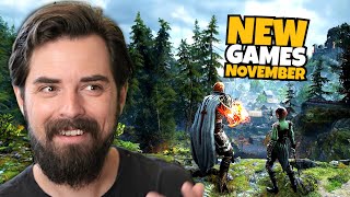 13 Best NEW Games To Play In November 2023 [upl. by Aiuqat]