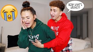 SCREAMING IN PAIN AND THEN quotPASSING OUTquot PRANK ON MY BOYFRIEND CUTE REACTION [upl. by Bois]