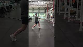 Contralateral hold band split squat drop [upl. by Raji902]