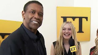 The Equalizer 3 Dakota Fanning On Her Denzel Washington REUNION After 20 Years [upl. by Harac765]