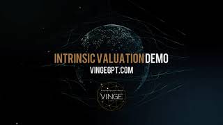 Intrinsic valuation demo  Vinge [upl. by So]