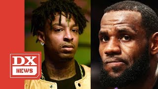 21 Savage And LeBron James Apologize For Backlash After quotJewish Moneyquot Lyric From quotASMRquot [upl. by Arabelle762]