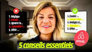 5 Conseils Essentiels si vous êtes sur Airbnb en 2024 [upl. by Sivie]