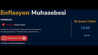 OrkaSQLde Enflasyon Muhasebesi Uygulaması [upl. by Wolfort353]