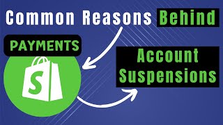 Why Is My Shopify Payments Account Suspended Steps To Take [upl. by Waverly205]