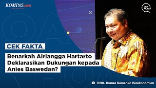 Benarkah Airlangga Hartarto Deklarasikan Dukungan kepada Anies Baswedan [upl. by Oirazan]