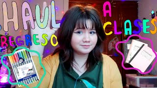 🌟HAUL de regreso a clases  Unboxing de mochila🌟 2021 [upl. by Caravette]