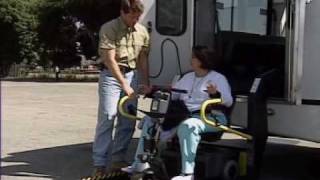 Ricon SSeries Wheelchair Lift Operation  Schetky NW Bus Sales [upl. by Shult310]