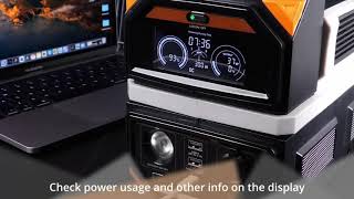 Technaxx 300W Powerstation TX201 [upl. by Akemor483]