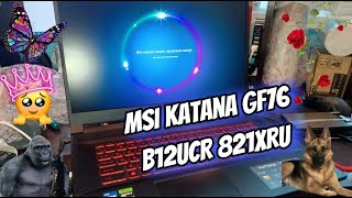 обзор MSI Katana GF76 B12UCR 821XRU pciтчк31 [upl. by Tella747]