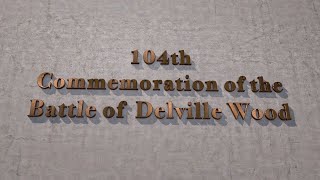 104th Commemoration of the Battle of Delville Wood [upl. by Idur]