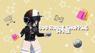 800 ROBUX SHOPPING SPREE 🛍️ [upl. by Oiuqise]