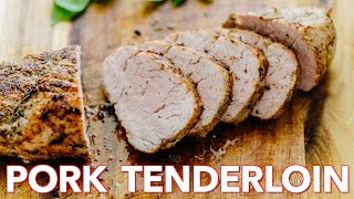 How To Make Roasted Pork Tenderloin  Dinner in 30 Minutes [upl. by Omland]