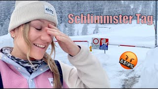 Mein SCHLIMMSTER BESTER Tag POWDER ALERT 🥴  Snowboarden trotz Lockdown Vlog 2 [upl. by Giesecke]