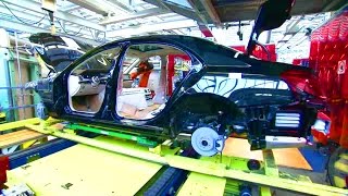 Production MercedesBenz Sclass w222 Plant in Sindelfingen  part 2 [upl. by Alansen128]