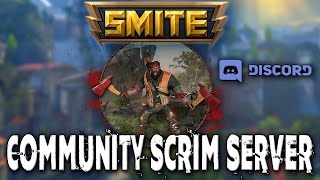 Smite Community Scrims Discord Server [upl. by Albertina]