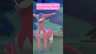 SHINY Virizion after 271 Camp Resets  Pokémon Sword and Shield DLC shorts pokemon [upl. by At886]