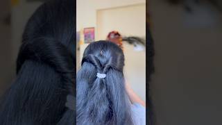 💥cute ❣️1 minute me hairstyle ready youtubeshort youtubeshort [upl. by Otaner]