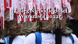 32 Bieg Niepodległości 2022 r Warszawa [upl. by Caspar684]