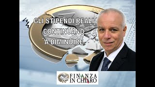 GLI STIPENDI REALI CONTINUANO A DIMINUIRE [upl. by Creight]