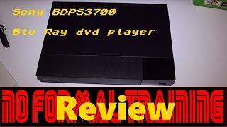 Sony BDPS1500 blu ray dvd player review [upl. by Aiduan318]