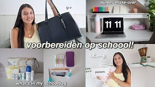 7 dingen die ik doe voor het nieuwe schooljaar  back to school 3 [upl. by Nigen]