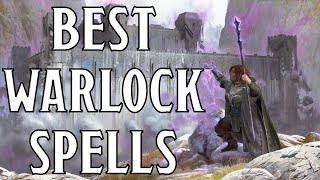 Best Warlock Spells in DampD 5e [upl. by Xyla936]