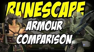 Runescape Barrows Armor Vs Bandos  Item Comparison After EOC [upl. by Krigsman]