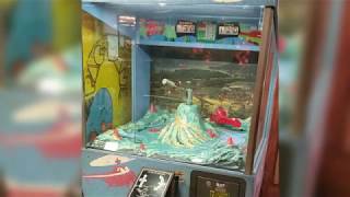 Whirly Bird 1969  Electromechanical arcade game by Midway [upl. by Hoebart]