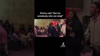 Shirley Caesar takes the mic [upl. by Lidia]