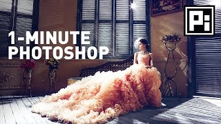 Trick to Create Amazing Vignettes  1Minute Photoshop Ep 9 [upl. by Lough]