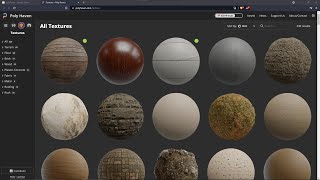 Video Guide  Download and Use Textures for Materials in Blender Free Quick Easy From Polyhaven [upl. by Anasiul854]