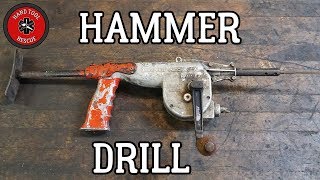 Vintage Hammer Drill Restoration [upl. by Borras632]