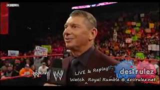 DesiRulezNET  WWE Monday Night Raw  012510  25th January 2010  Part 6 [upl. by Ennovihs719]