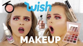 TESTING WISH APP MAKEUP  WAS IT A DISASTER  Conagh Kathleen [upl. by Nnylyar]