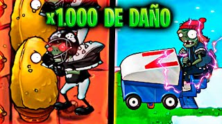 COMPLETANDO los MINIJUEGOS del PVZ PERO LOS ZOMBIES TIENEN 10000 DE DAÑO ☠️ [upl. by Egedan409]