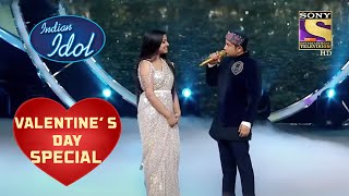 Pawandeep amp Arunita के Moment ने माहौल बनाया Romantic  Indian Idol  Valentines Day Special [upl. by Otrebogir]