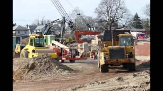 Demolition continues on old Trenton Central High School [upl. by Oinafipe]