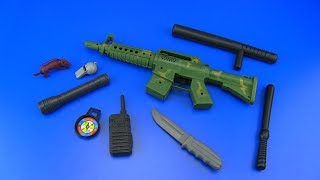 Puske igracke  Vojni komplet igracaka puska amp oprema  Military gun toys [upl. by Alcott]