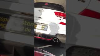 Hyundai i30 N Performance asg sound Sportauspuff [upl. by Adora]