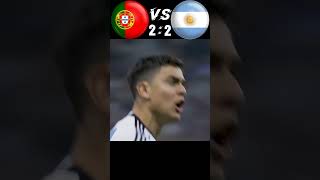 Portugal 🆚 Argentina imagenary Full panaltyshootout 2026 youtube soccer shortsfeed [upl. by Euginimod]