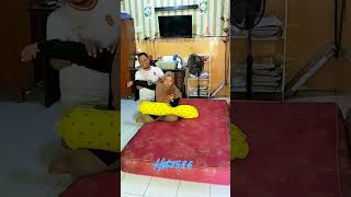 PIJAT PLUS DAPAT  comedy funny lucu music gemoy feedshorts [upl. by Solotsopa]