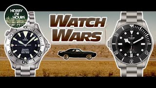 Watch Wars Omega Seamaster Titanium vs Tudor Pelagos 39 LHD wait what the [upl. by Neelehtak]