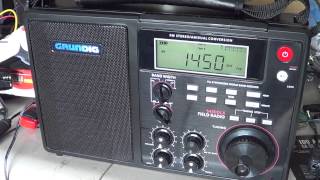 Grundig S450DLX Review AM FM Shortwave field radio [upl. by Perloff]