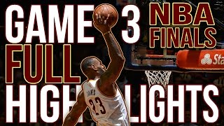 Warriors vs Cavaliers Game 3 NBA Finals  060816 Full Highlights [upl. by Bekaj270]