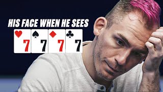 Most Entertaining QUADS Hands  PokerStars [upl. by Ibrab]