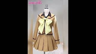 DokiDokiR Anime Cosplay Costume College Uniform Cosplay [upl. by Aiyram]